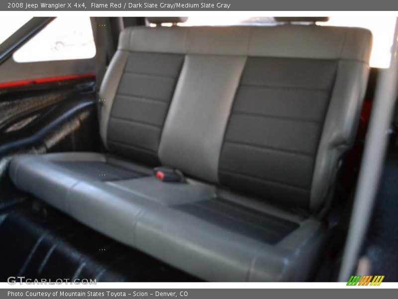 Flame Red / Dark Slate Gray/Medium Slate Gray 2008 Jeep Wrangler X 4x4