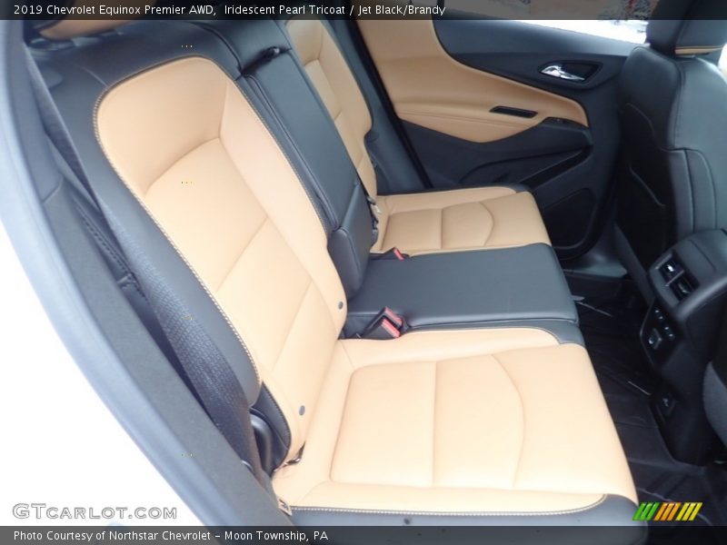 Iridescent Pearl Tricoat / Jet Black/Brandy 2019 Chevrolet Equinox Premier AWD