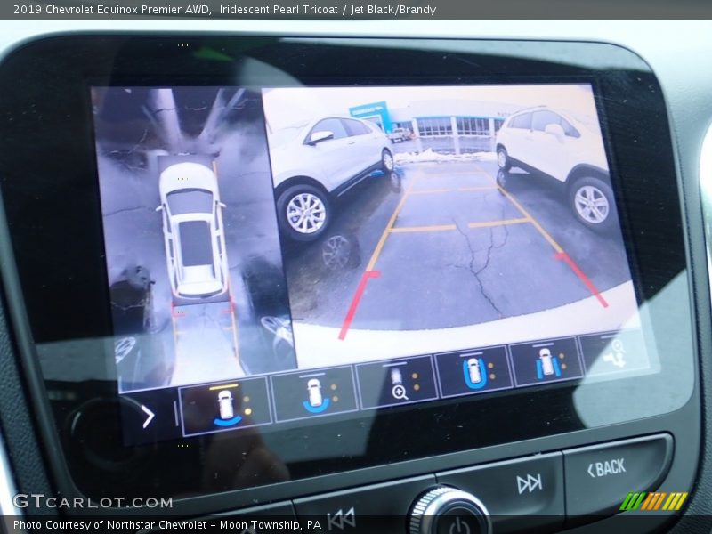 Iridescent Pearl Tricoat / Jet Black/Brandy 2019 Chevrolet Equinox Premier AWD