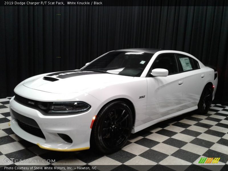 White Knuckle / Black 2019 Dodge Charger R/T Scat Pack