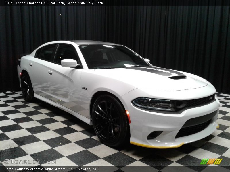 White Knuckle / Black 2019 Dodge Charger R/T Scat Pack