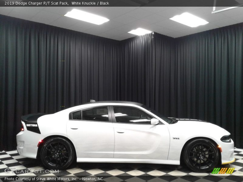 White Knuckle / Black 2019 Dodge Charger R/T Scat Pack