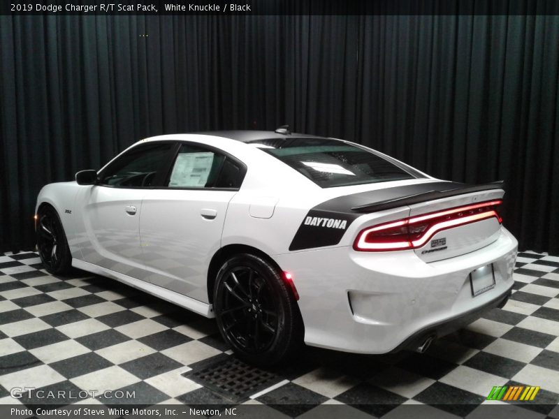 White Knuckle / Black 2019 Dodge Charger R/T Scat Pack