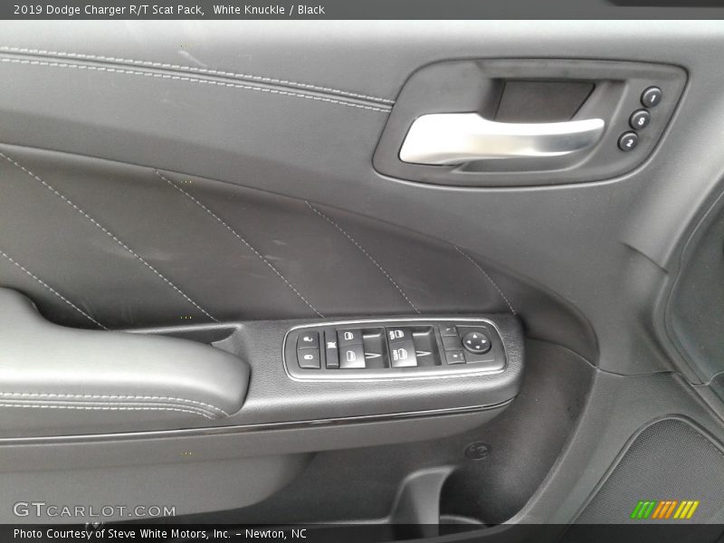 White Knuckle / Black 2019 Dodge Charger R/T Scat Pack