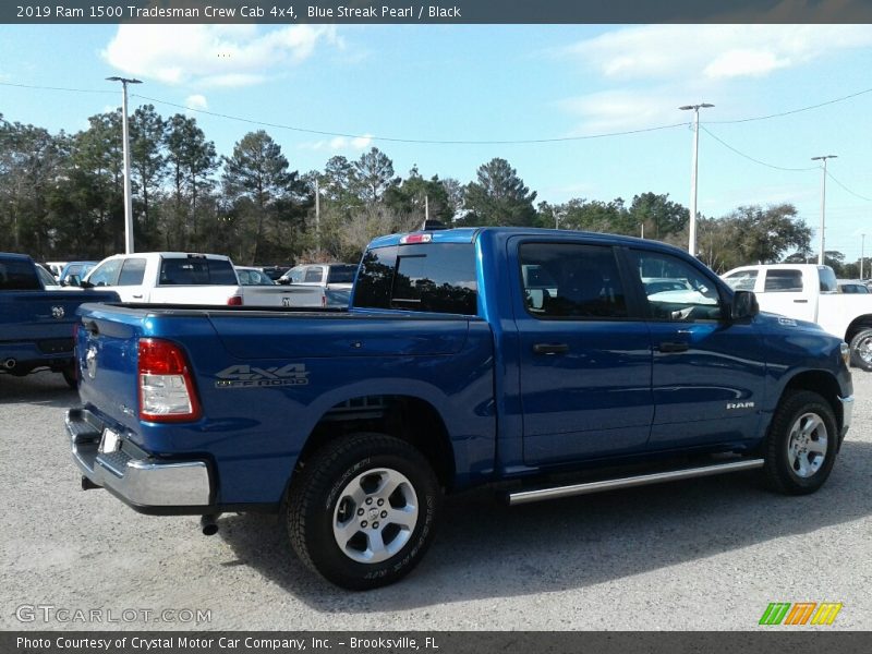 Blue Streak Pearl / Black 2019 Ram 1500 Tradesman Crew Cab 4x4