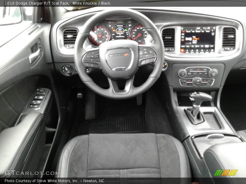 White Knuckle / Black 2019 Dodge Charger R/T Scat Pack