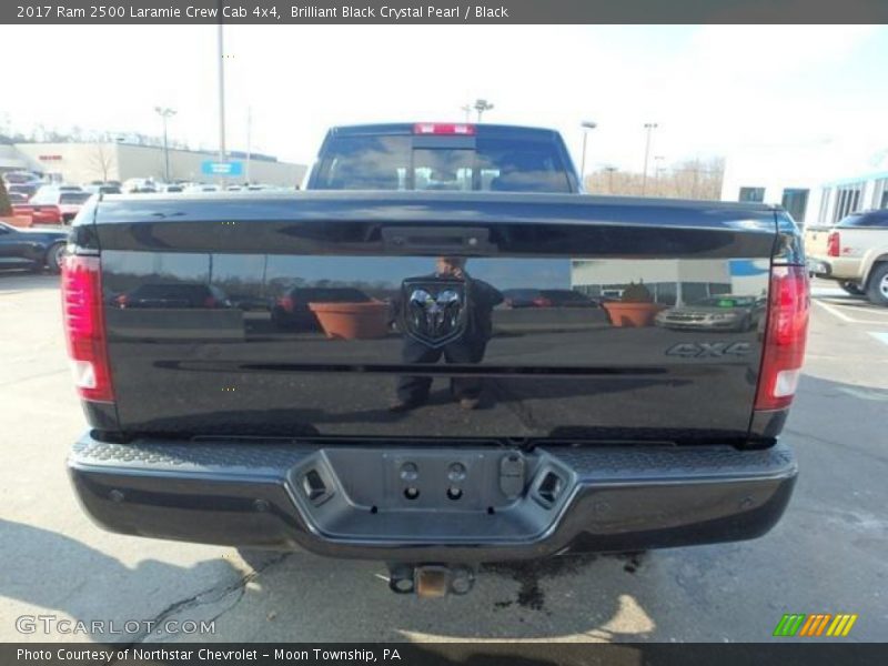 Brilliant Black Crystal Pearl / Black 2017 Ram 2500 Laramie Crew Cab 4x4