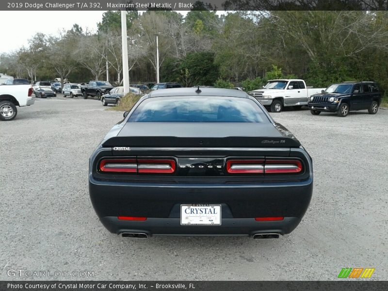 Maximum Steel Metallic / Black 2019 Dodge Challenger T/A 392