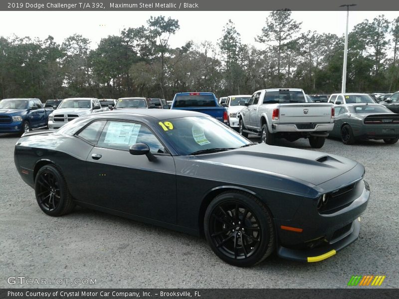 Front 3/4 View of 2019 Challenger T/A 392