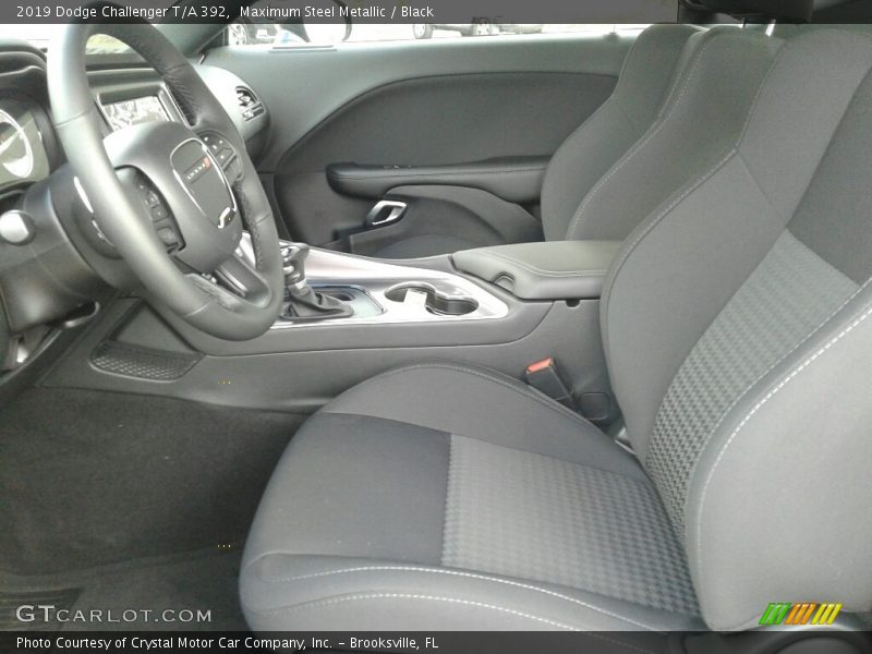 Maximum Steel Metallic / Black 2019 Dodge Challenger T/A 392