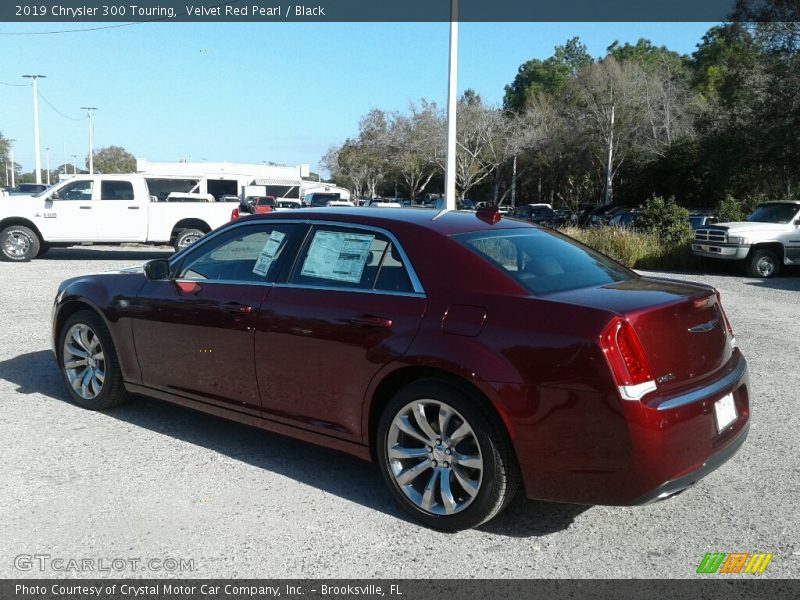 Velvet Red Pearl / Black 2019 Chrysler 300 Touring