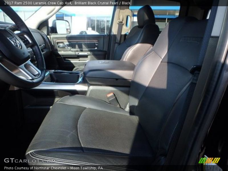 Brilliant Black Crystal Pearl / Black 2017 Ram 2500 Laramie Crew Cab 4x4