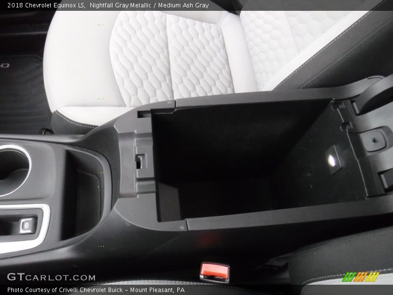Nightfall Gray Metallic / Medium Ash Gray 2018 Chevrolet Equinox LS