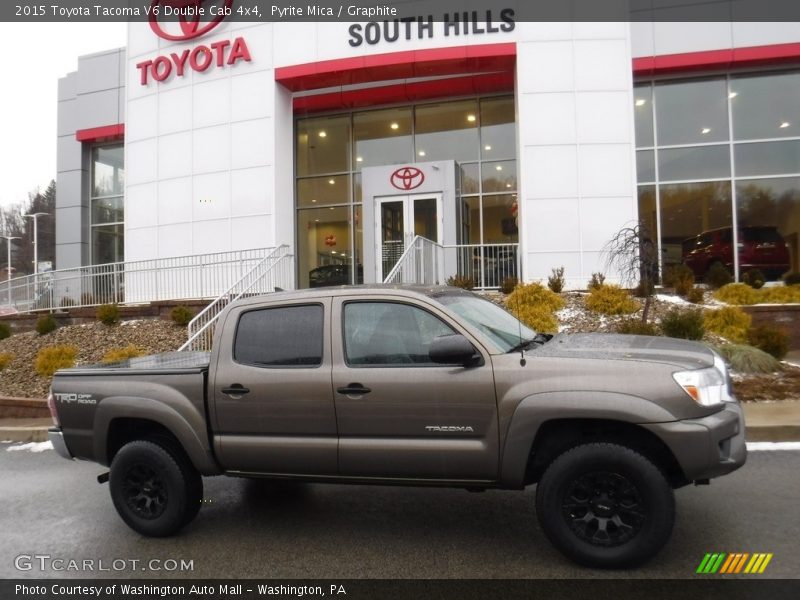 Pyrite Mica / Graphite 2015 Toyota Tacoma V6 Double Cab 4x4