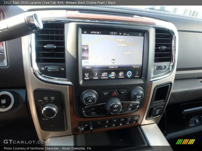 Brilliant Black Crystal Pearl / Black 2017 Ram 2500 Laramie Crew Cab 4x4