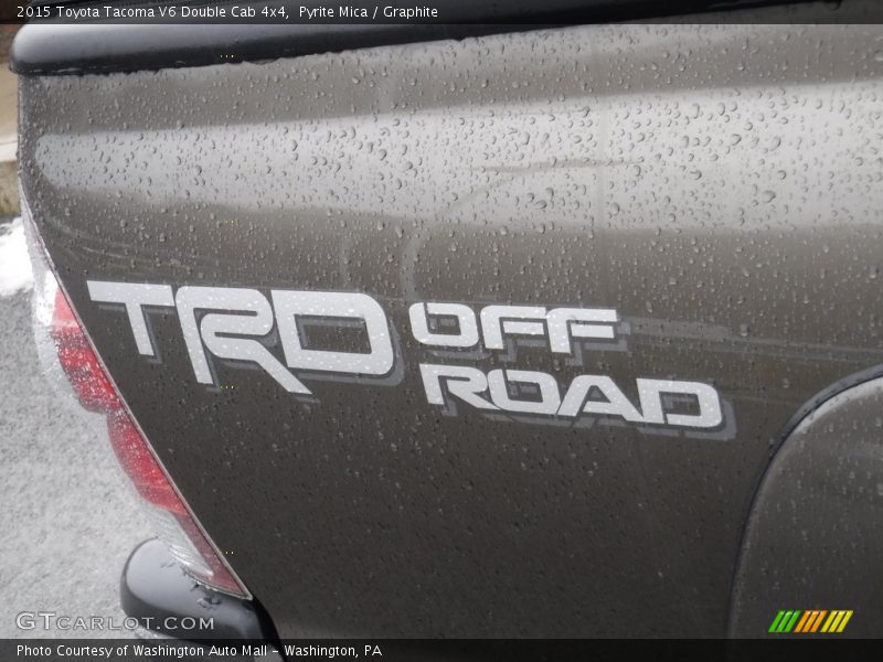 Pyrite Mica / Graphite 2015 Toyota Tacoma V6 Double Cab 4x4