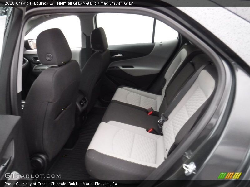 Nightfall Gray Metallic / Medium Ash Gray 2018 Chevrolet Equinox LS