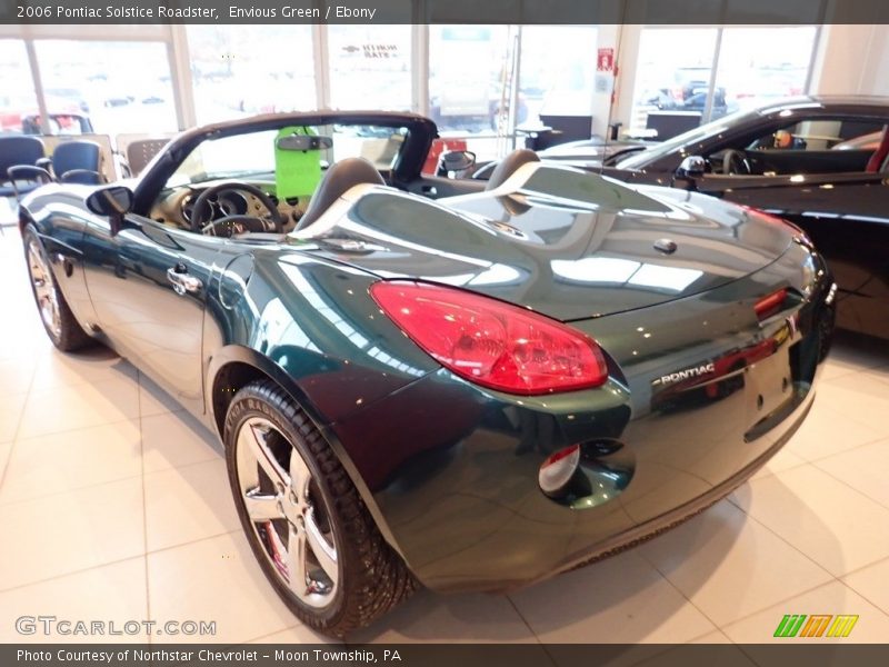 Envious Green / Ebony 2006 Pontiac Solstice Roadster