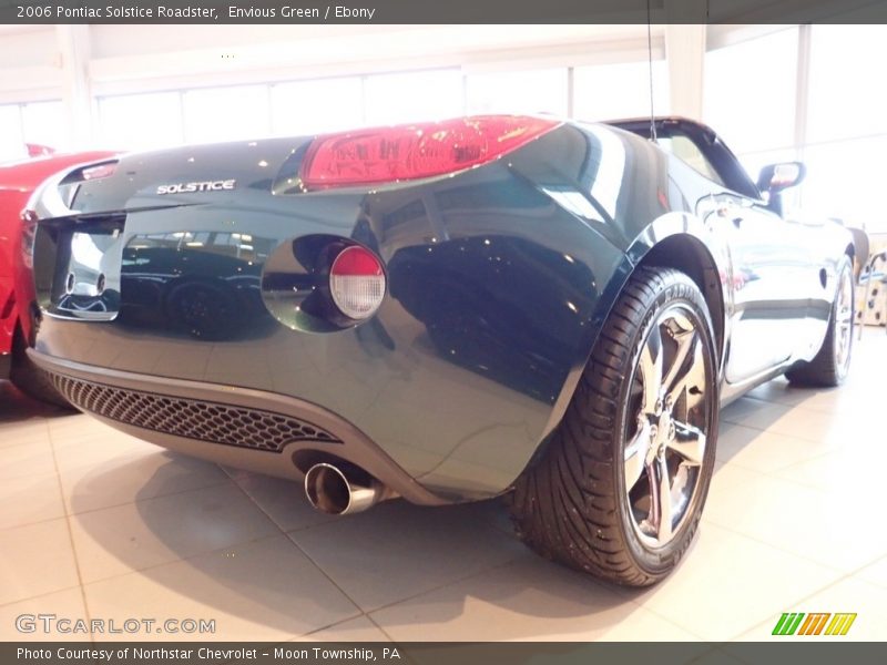 Envious Green / Ebony 2006 Pontiac Solstice Roadster