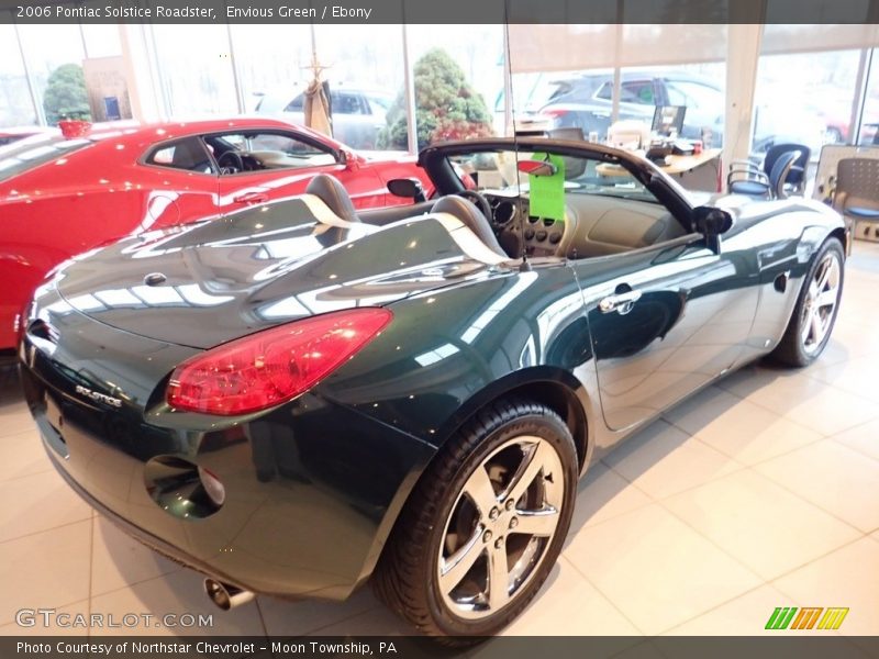 Envious Green / Ebony 2006 Pontiac Solstice Roadster