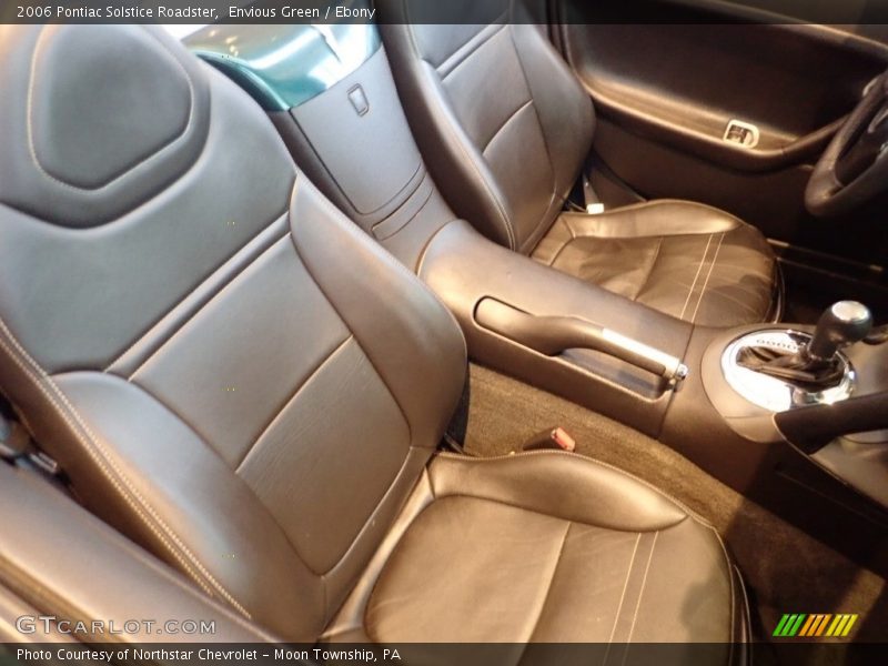 Envious Green / Ebony 2006 Pontiac Solstice Roadster