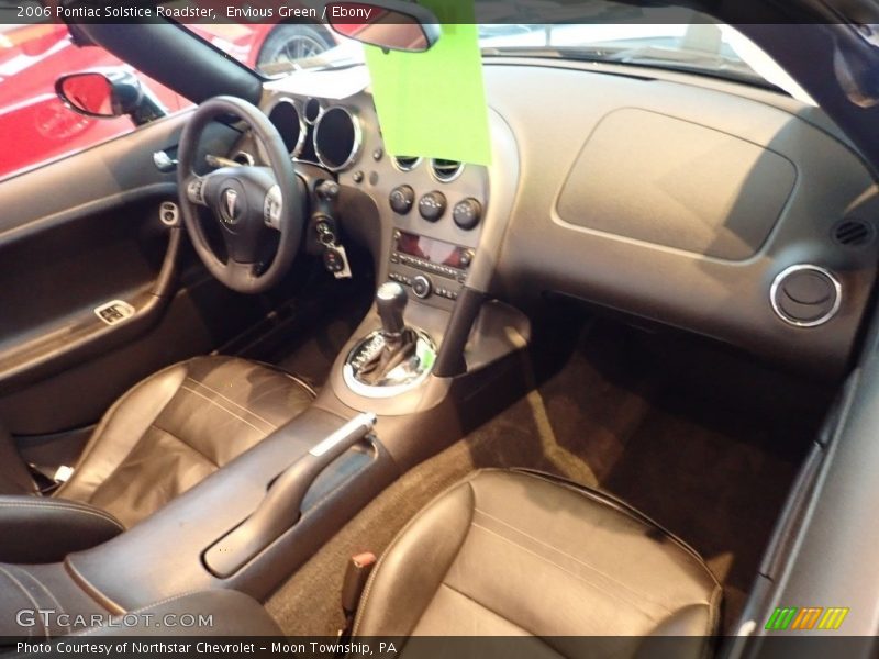 Envious Green / Ebony 2006 Pontiac Solstice Roadster