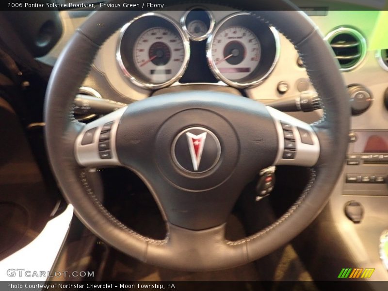 Envious Green / Ebony 2006 Pontiac Solstice Roadster