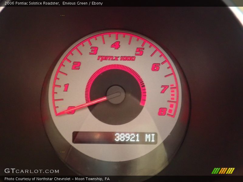 Envious Green / Ebony 2006 Pontiac Solstice Roadster