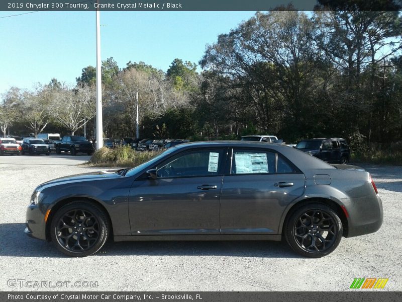 Granite Crystal Metallic / Black 2019 Chrysler 300 Touring