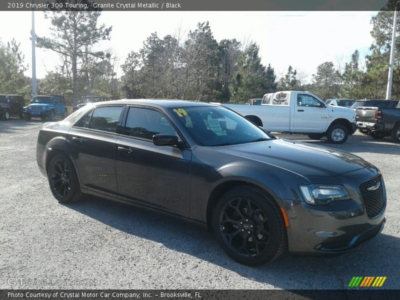 Granite Crystal Metallic / Black 2019 Chrysler 300 Touring