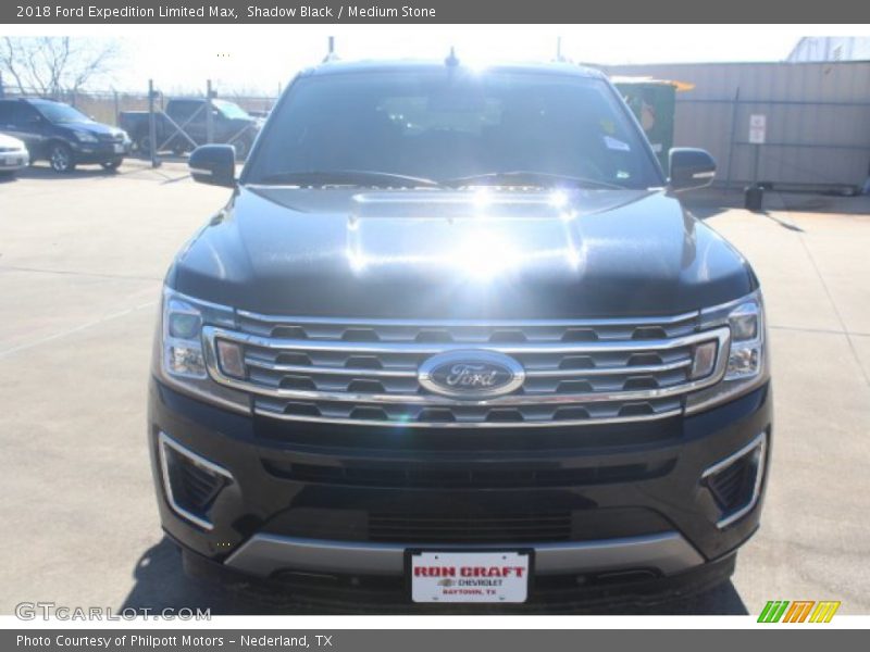 Shadow Black / Medium Stone 2018 Ford Expedition Limited Max
