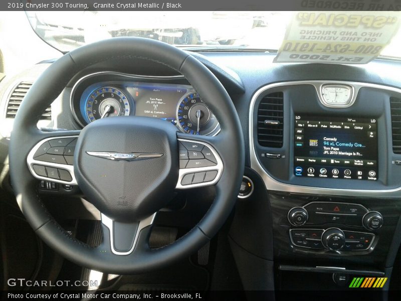 Granite Crystal Metallic / Black 2019 Chrysler 300 Touring