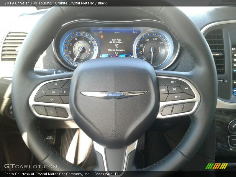 Granite Crystal Metallic / Black 2019 Chrysler 300 Touring