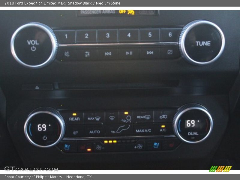 Shadow Black / Medium Stone 2018 Ford Expedition Limited Max