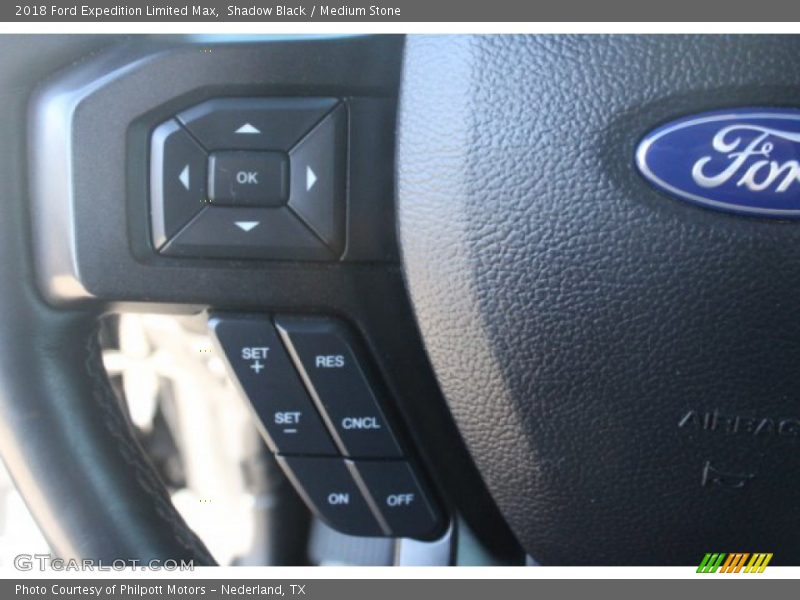 Shadow Black / Medium Stone 2018 Ford Expedition Limited Max