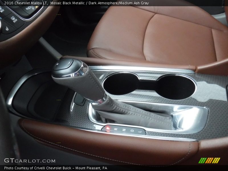 Mosaic Black Metallic / Dark Atmosphere/Medium Ash Gray 2016 Chevrolet Malibu LT