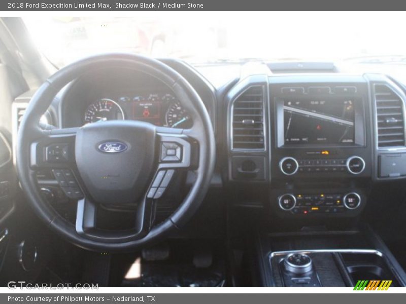 Shadow Black / Medium Stone 2018 Ford Expedition Limited Max