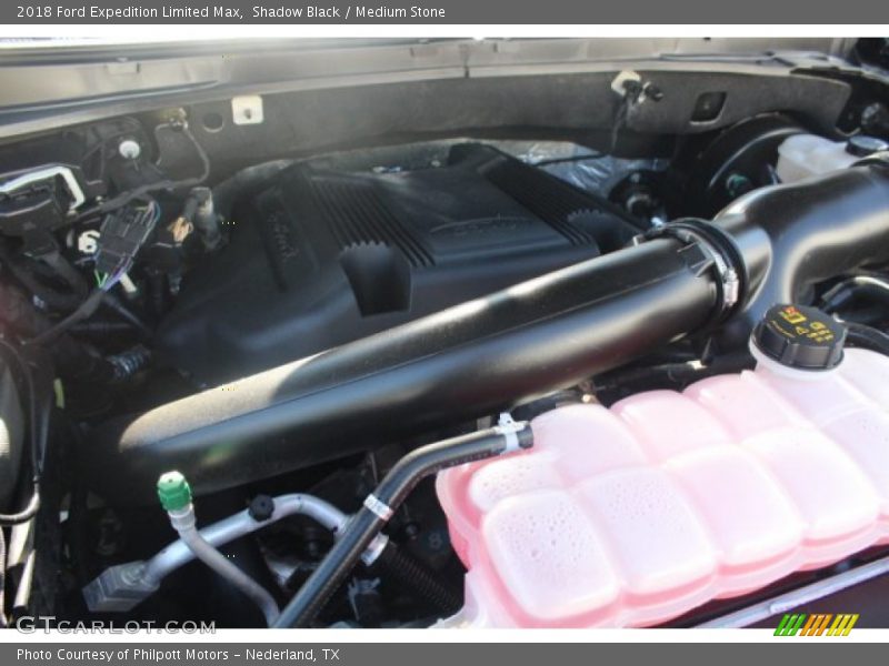 Shadow Black / Medium Stone 2018 Ford Expedition Limited Max