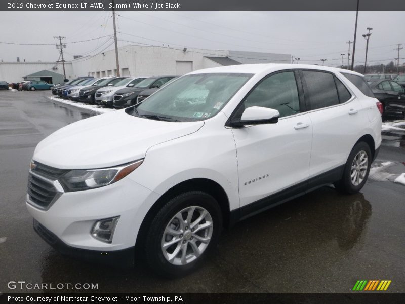 Summit White / Jet Black 2019 Chevrolet Equinox LT AWD