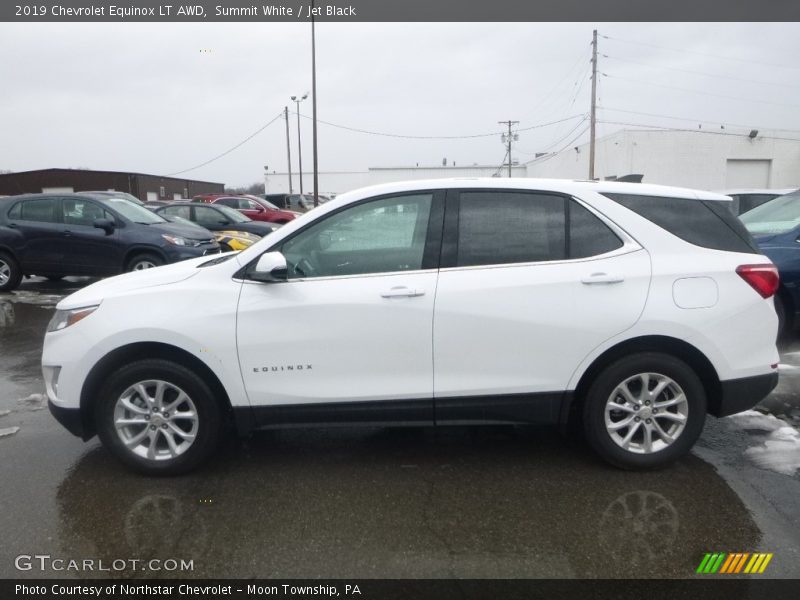Summit White / Jet Black 2019 Chevrolet Equinox LT AWD