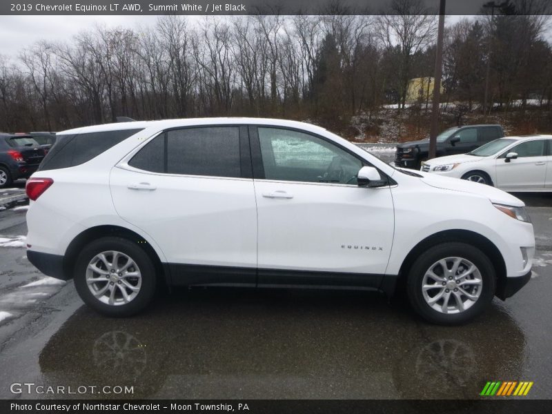 Summit White / Jet Black 2019 Chevrolet Equinox LT AWD