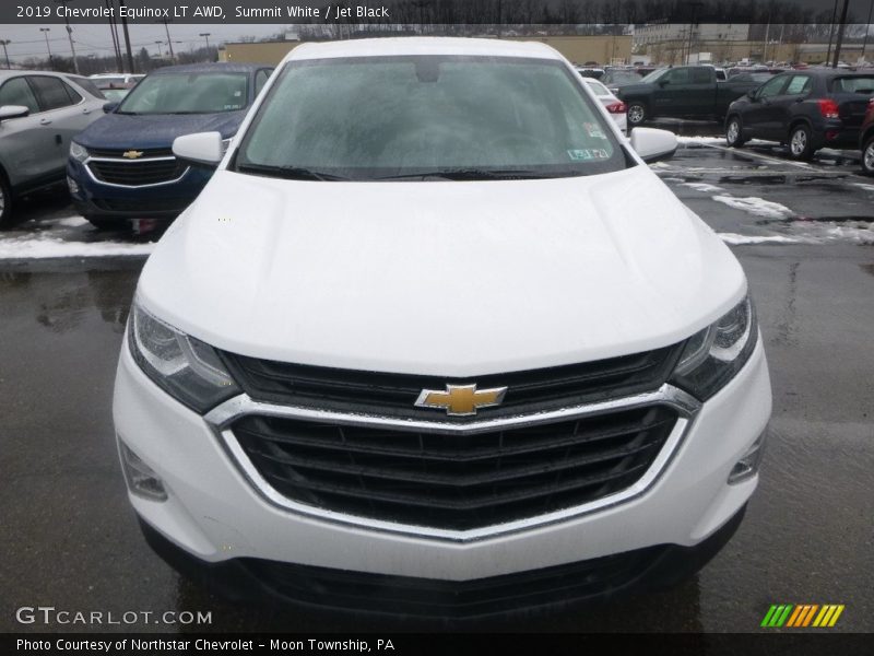 Summit White / Jet Black 2019 Chevrolet Equinox LT AWD