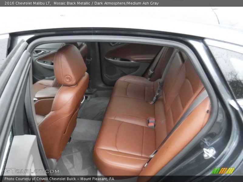 Mosaic Black Metallic / Dark Atmosphere/Medium Ash Gray 2016 Chevrolet Malibu LT