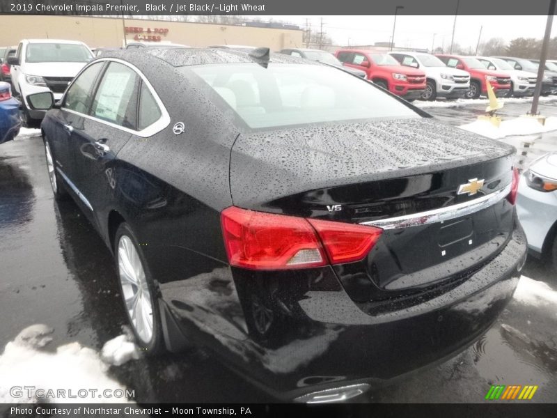 Black / Jet Black/­Light Wheat 2019 Chevrolet Impala Premier