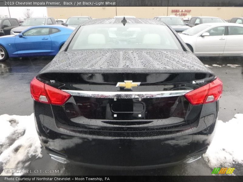 Black / Jet Black/­Light Wheat 2019 Chevrolet Impala Premier
