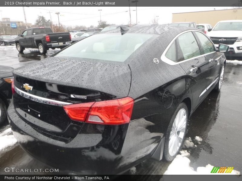 Black / Jet Black/­Light Wheat 2019 Chevrolet Impala Premier
