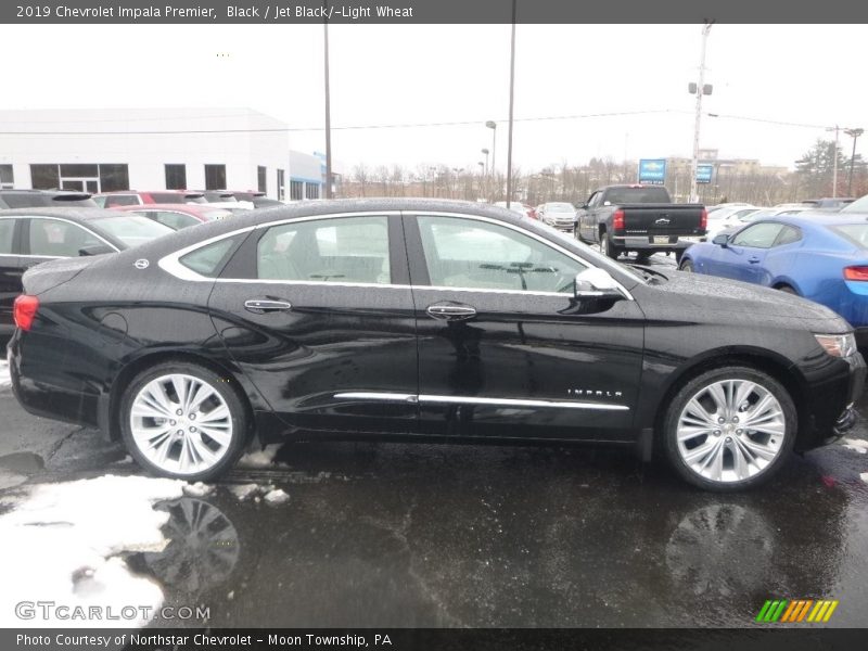 Black / Jet Black/­Light Wheat 2019 Chevrolet Impala Premier