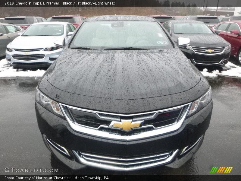 Black / Jet Black/­Light Wheat 2019 Chevrolet Impala Premier