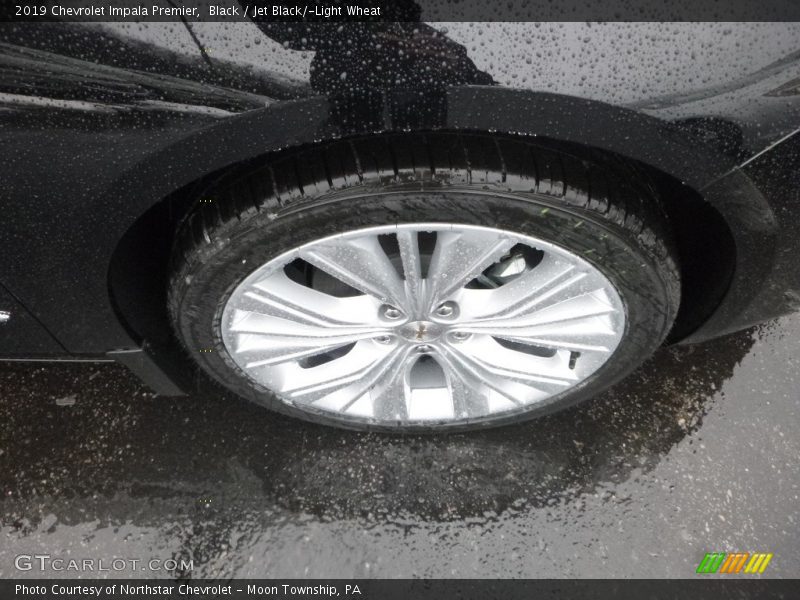 Black / Jet Black/­Light Wheat 2019 Chevrolet Impala Premier
