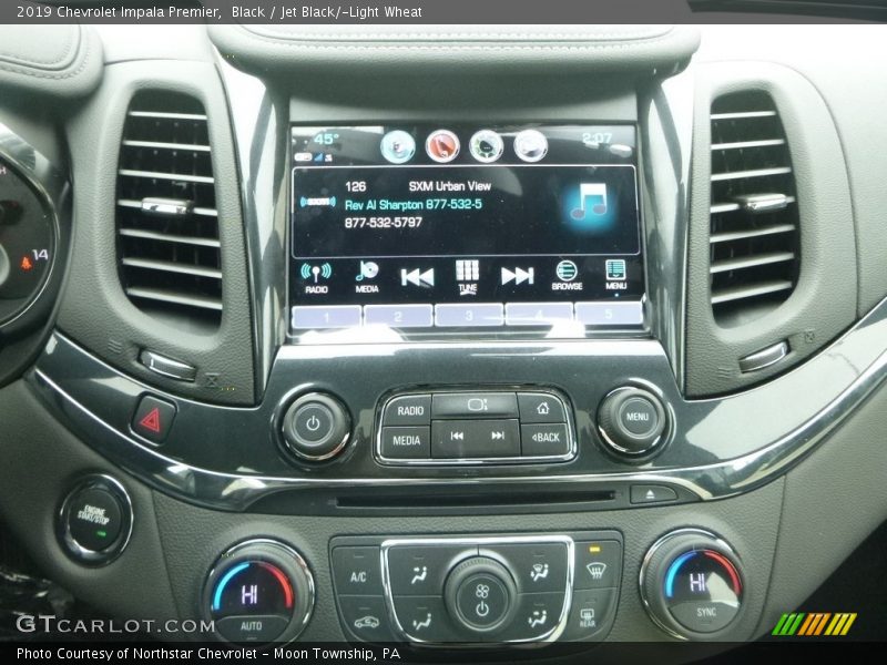 Controls of 2019 Impala Premier